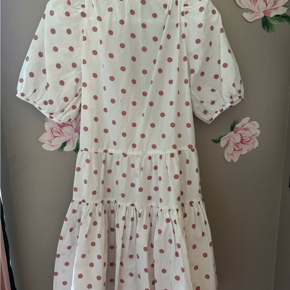 J.Crew polka dot women’s wrap dress baby doll style XXS - Picture 6 of 8